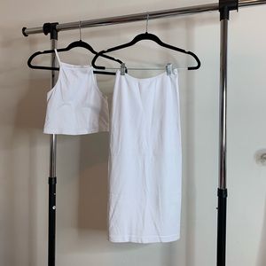 American Apparel Top / Skirt Set